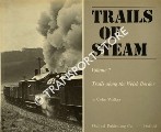 Book cover of Trails of Steam - Trails along the Welsh Border by WALKER, Colin 